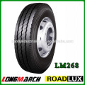 Pneu Longmarch Doubleroad Dot Truck 9.00R20 10.00R20 11.00R20 Pneu Chinês de Borracha Radial Pesada para Caminhão